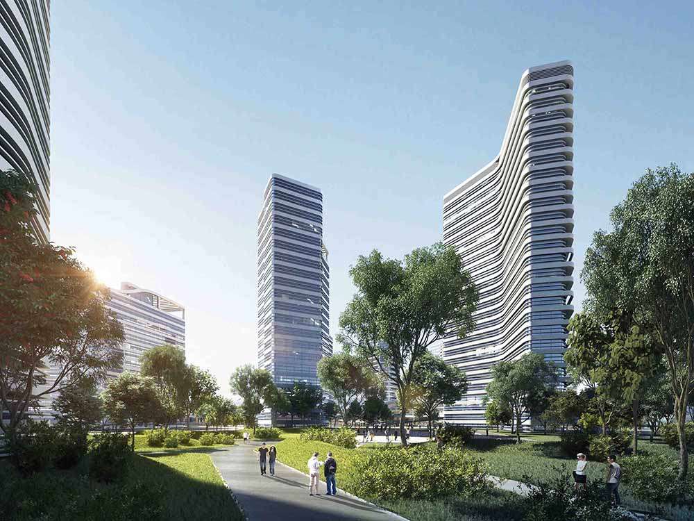 台州路桥凤栖黑森林未来社区建筑设计丨中国台州丨派沃(中国)商业设计机构-5