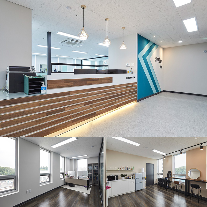 简约白调办公空间 展现极致美感-1