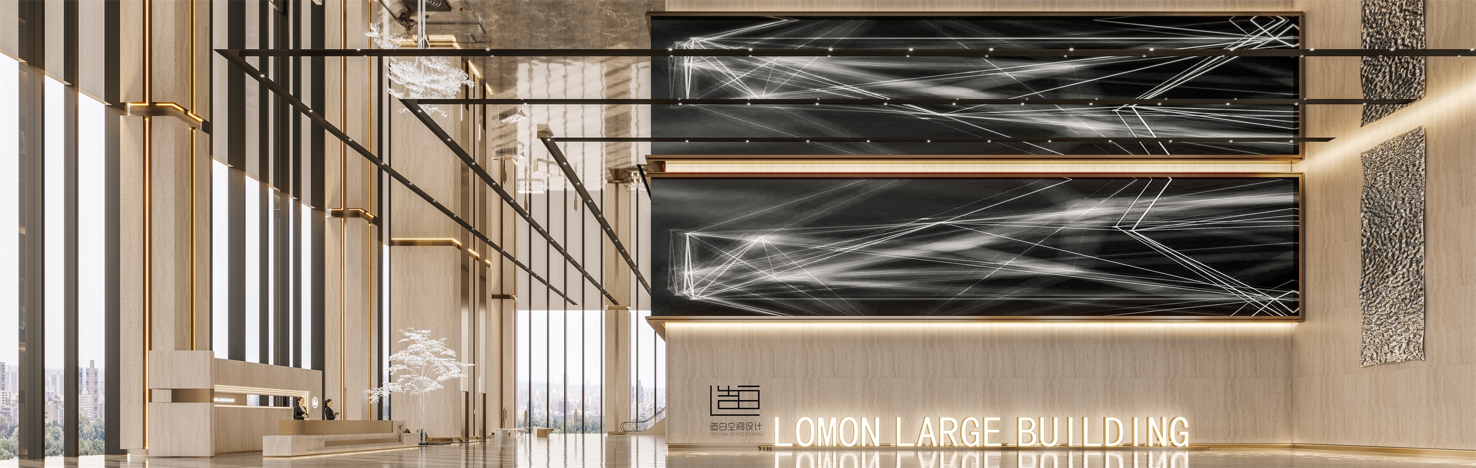 招商办公设计表现丨中国温州丨四川成都造白空间设计有限公司,四川欣闻装饰工程有限公司-8