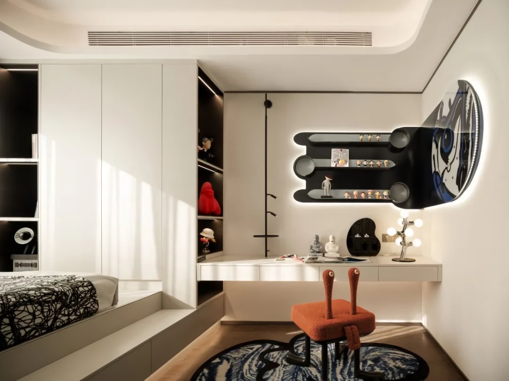 春日守候 · 佛山万科璞悦山 187 户型现代艺术差异化居所丨中国佛山丨ENJOYDESIGN 燕语堂-43