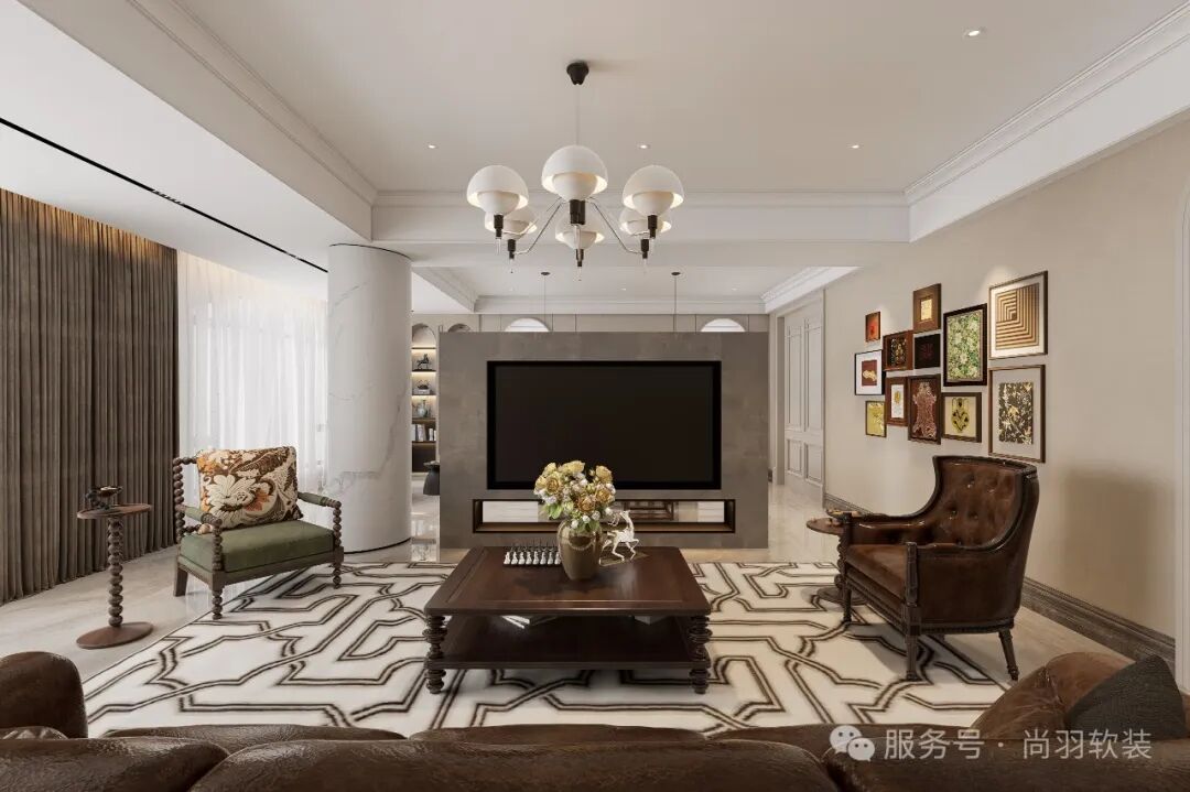 【尚羽软装】雅叙奢境静绽优雅-23