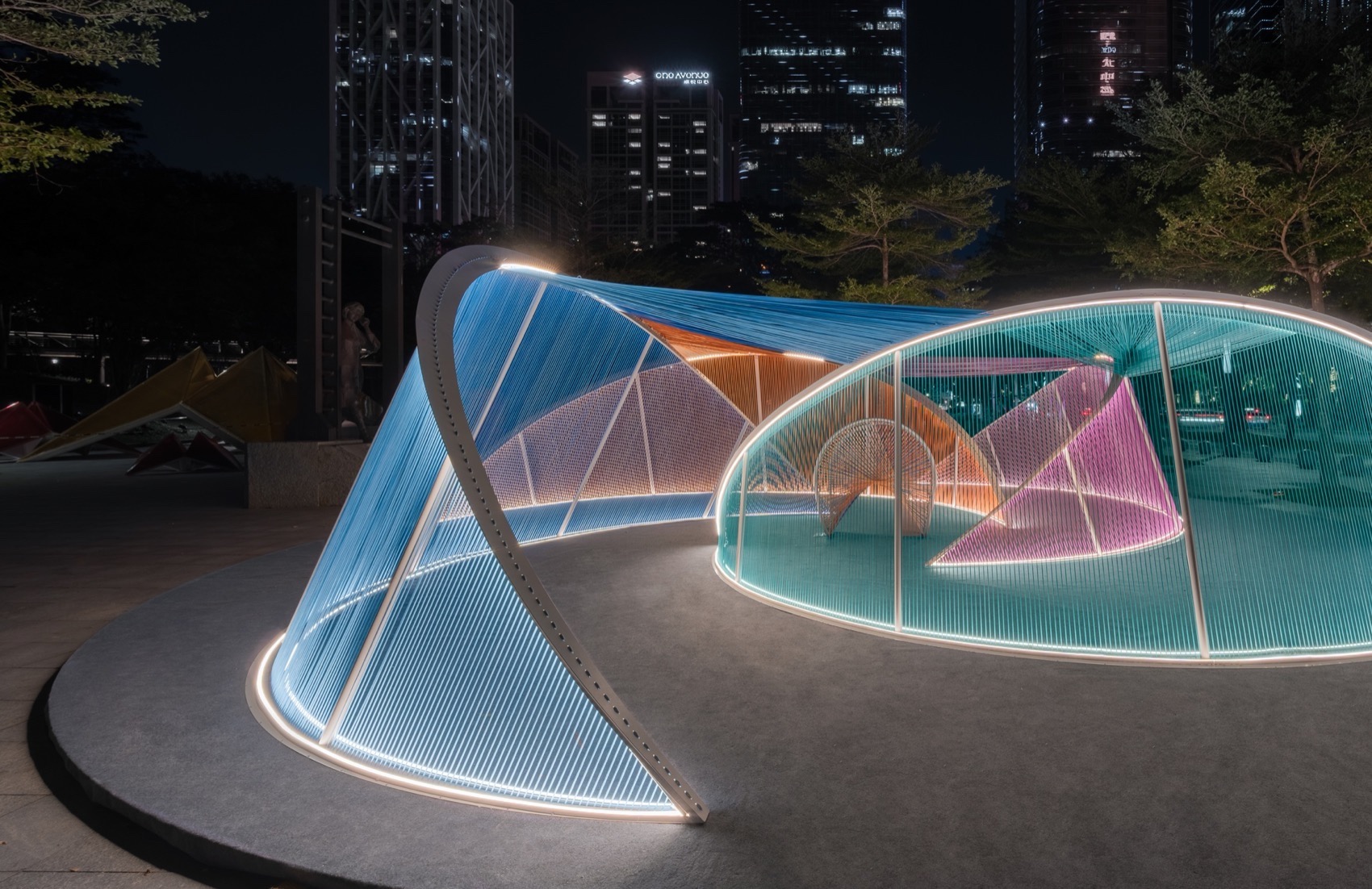 深圳光影艺术季屿丨中国深圳丨MARS星球建筑-31