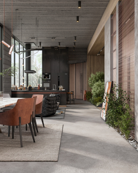 2023· 黑色厨房与餐厅丨沙特阿拉伯丨SHI studio