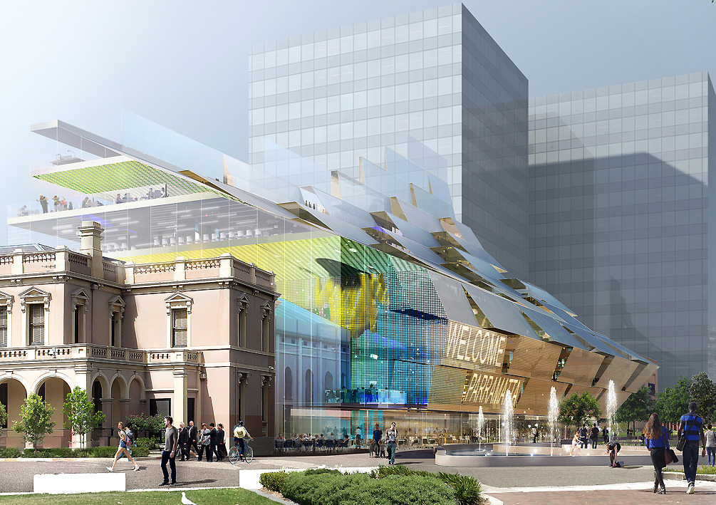 帕拉马塔广场的地标性公民与社区建筑-30