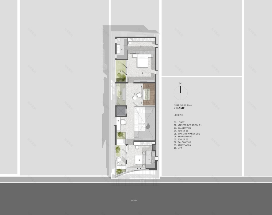 家 或 住所 或 家庭丨印度丨Cadence Architects-17