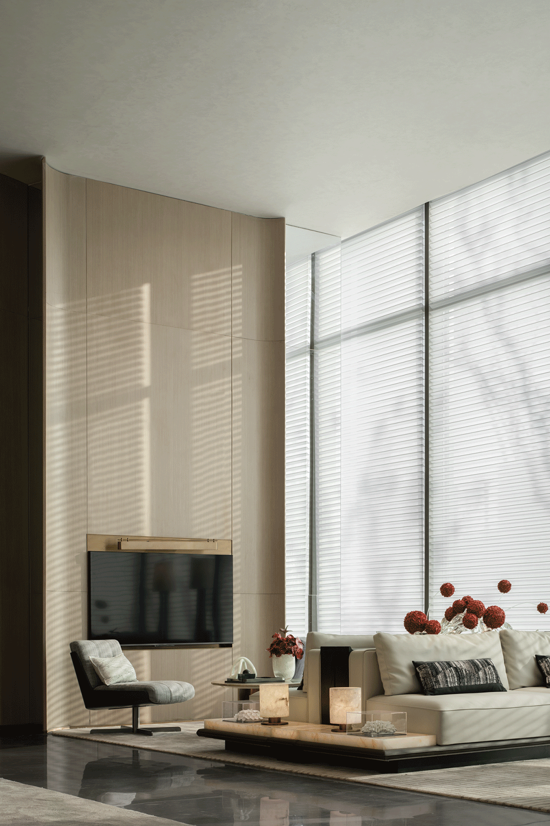 西安金地清峯上售楼处丨中国西安丨YuQiang  Partners 于强室内建筑师事务所-26