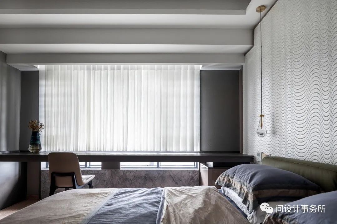 菩提苑 · 极简诗意的家居空间设计丨间·设计事务所-33