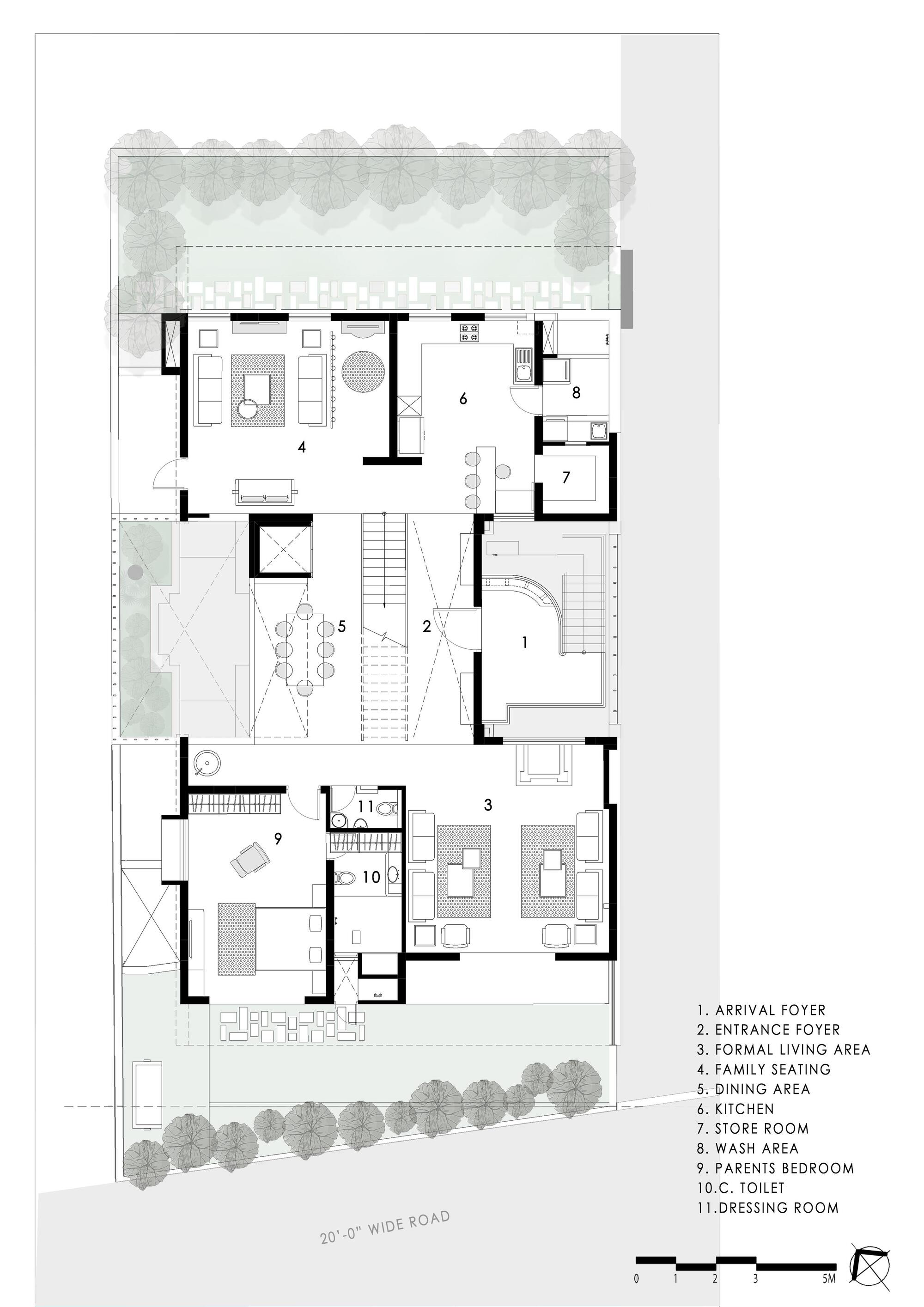 坎达尔普 互动之屋丨印度丨AANGAN Architects-40