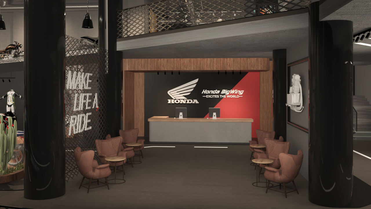 本田摩托车展厅-3