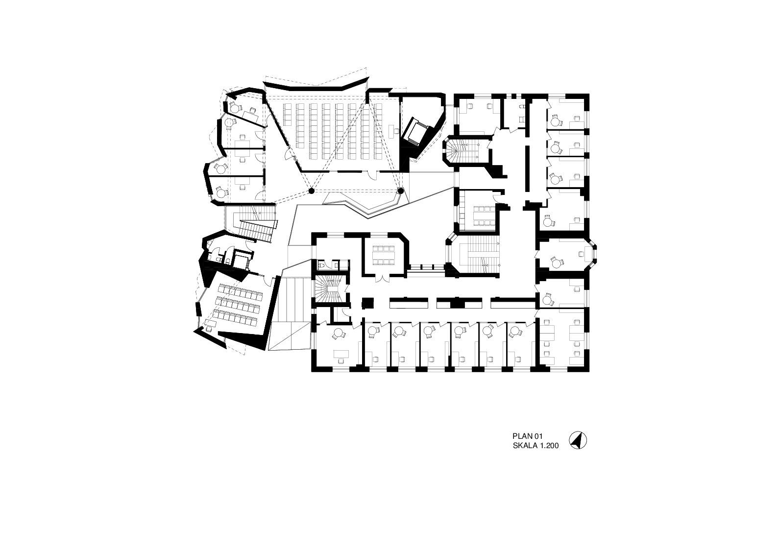 瑞典世界海事大学Tornhuset港口之家丨Terroir与Kim UtzonArkitekter联合设计-73