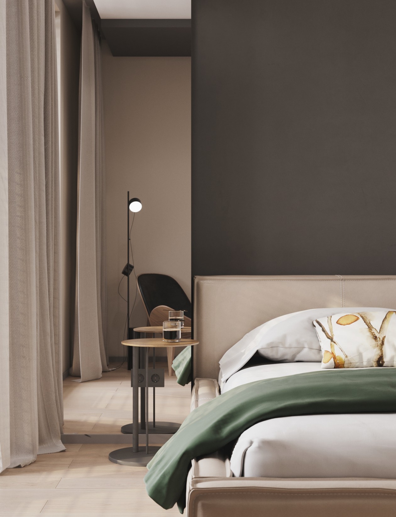 绿色+灰色 简约又清新-13