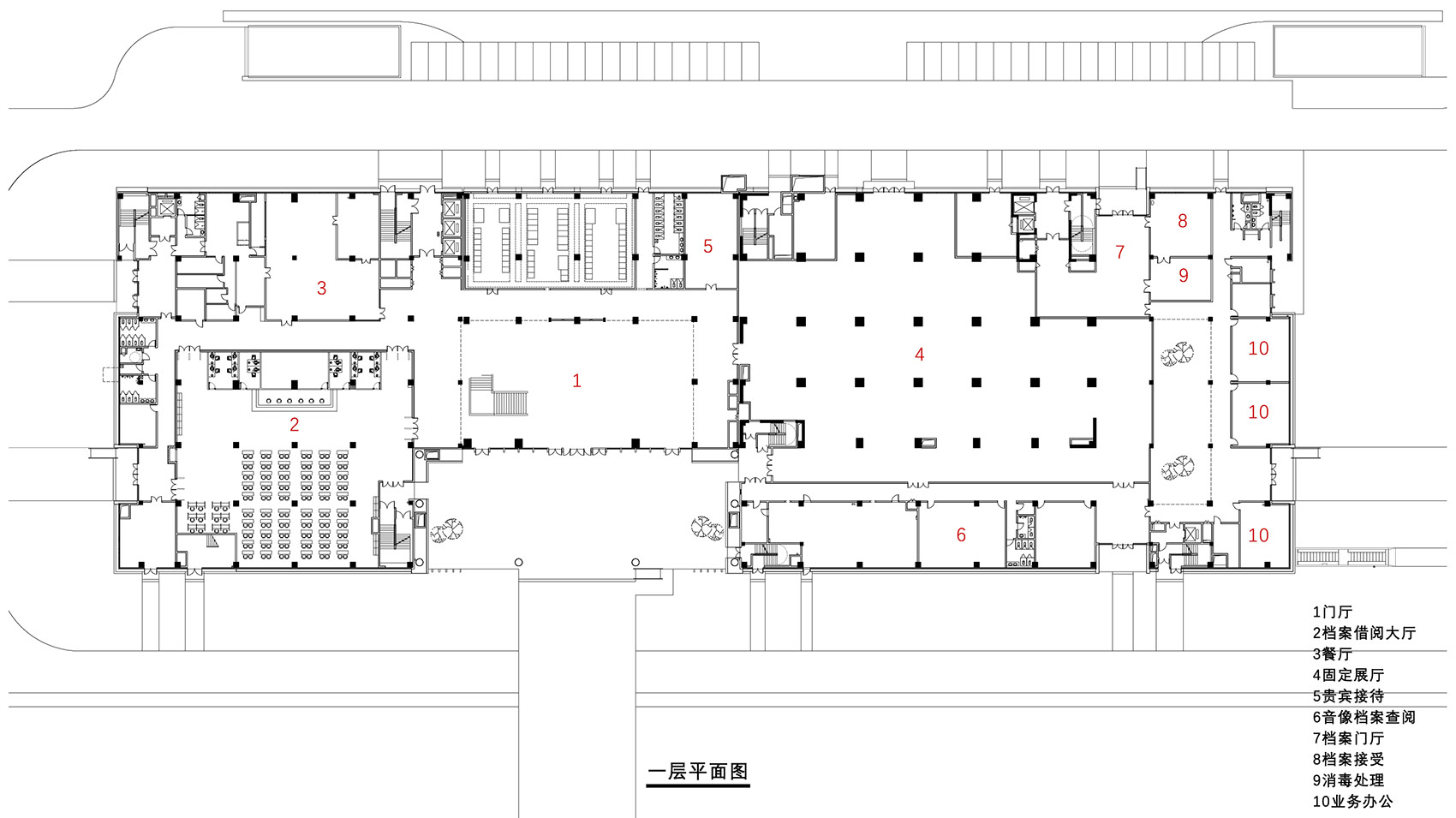 湖北省档案馆新馆丨中国武汉丨中南建筑设计院股份有限公司-45