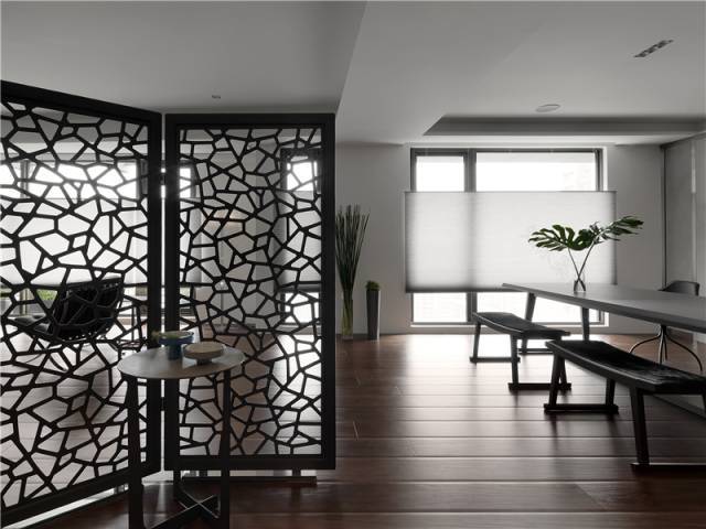 280㎡现代脱俗雅宅,“高级灰+光”-5