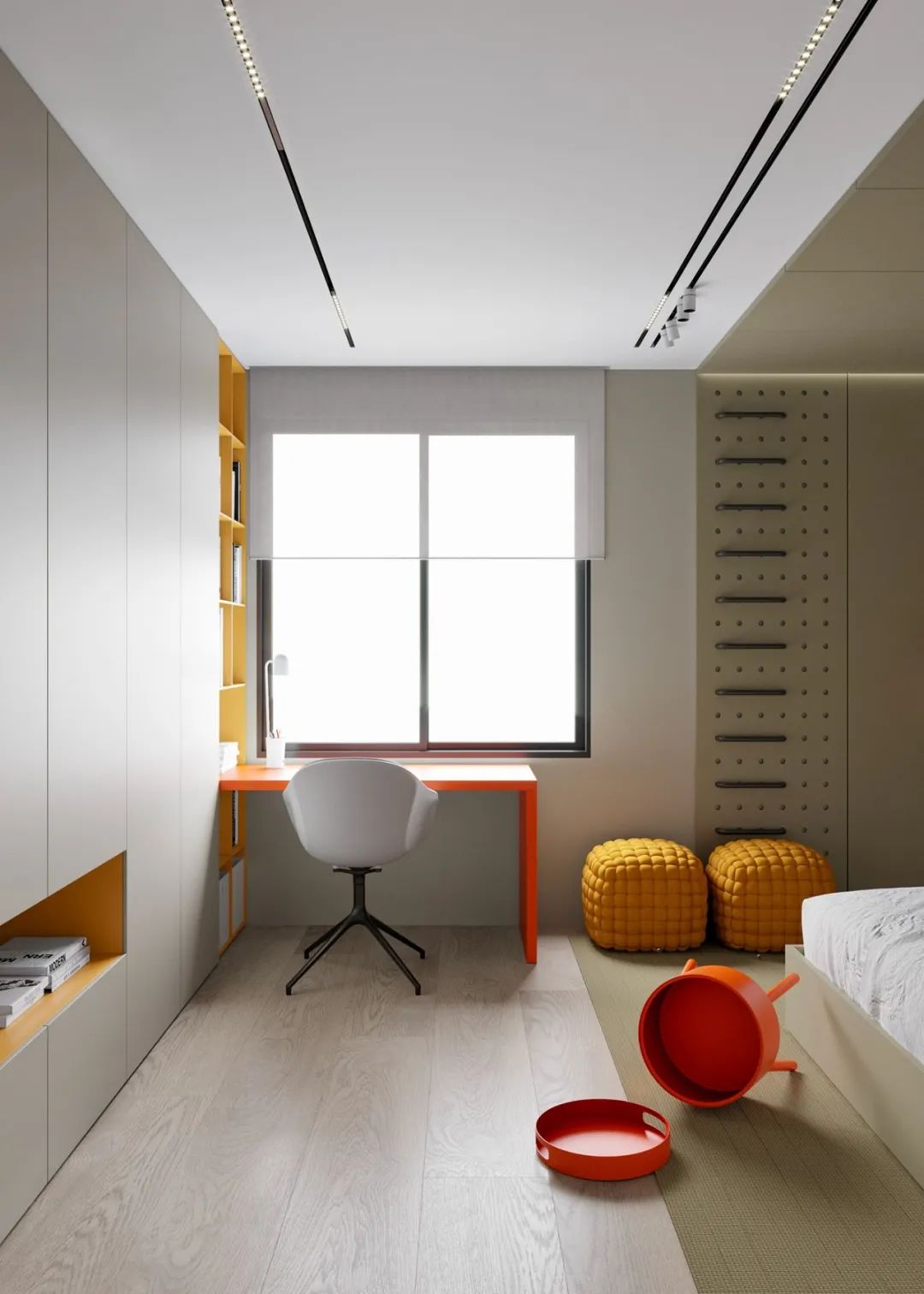 巴塞罗那现代轻法式住宅丨西班牙巴塞罗那丨Alex Tolkachev-74