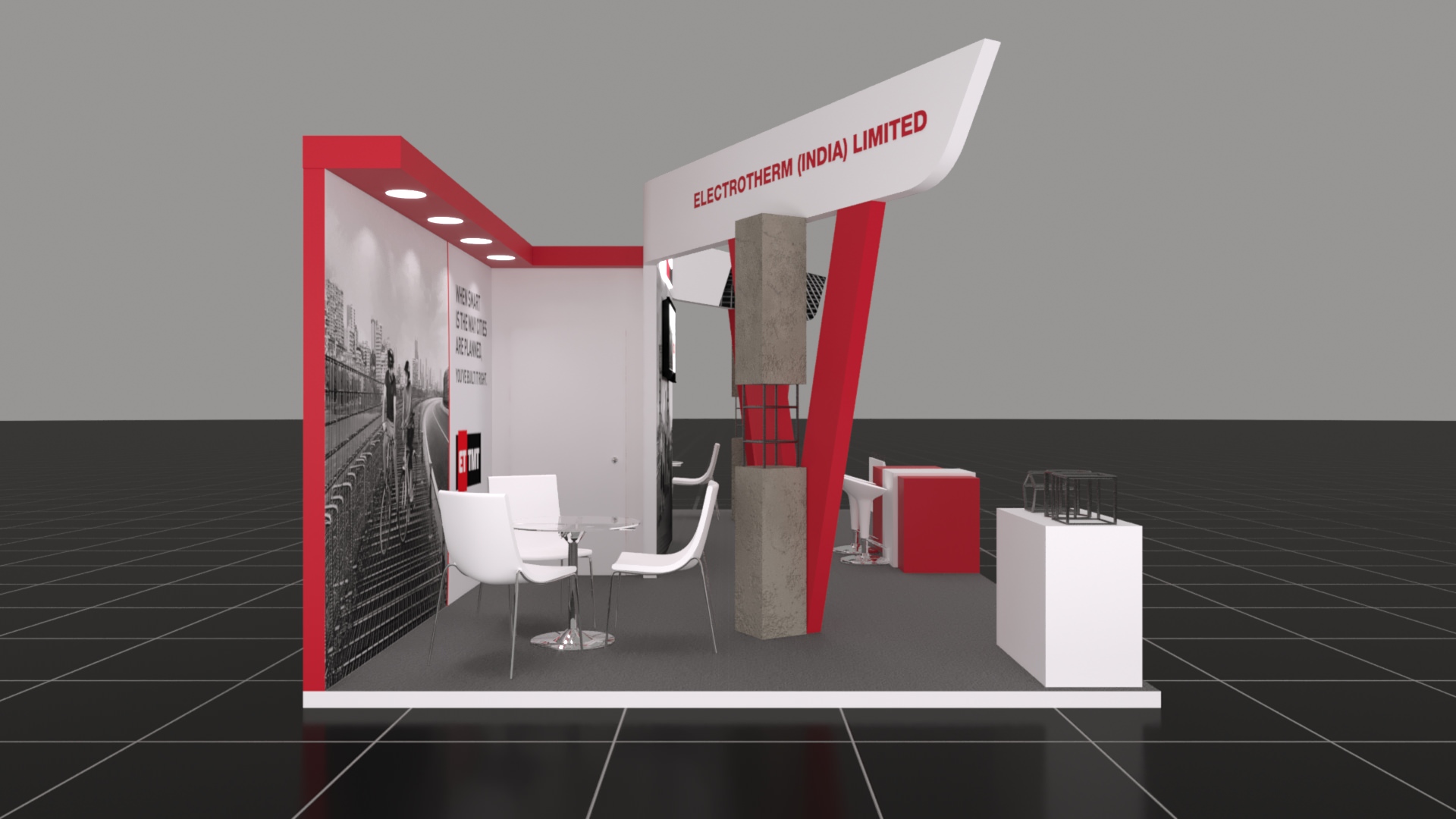 ET TMT Stall Design for Credai Expo-2