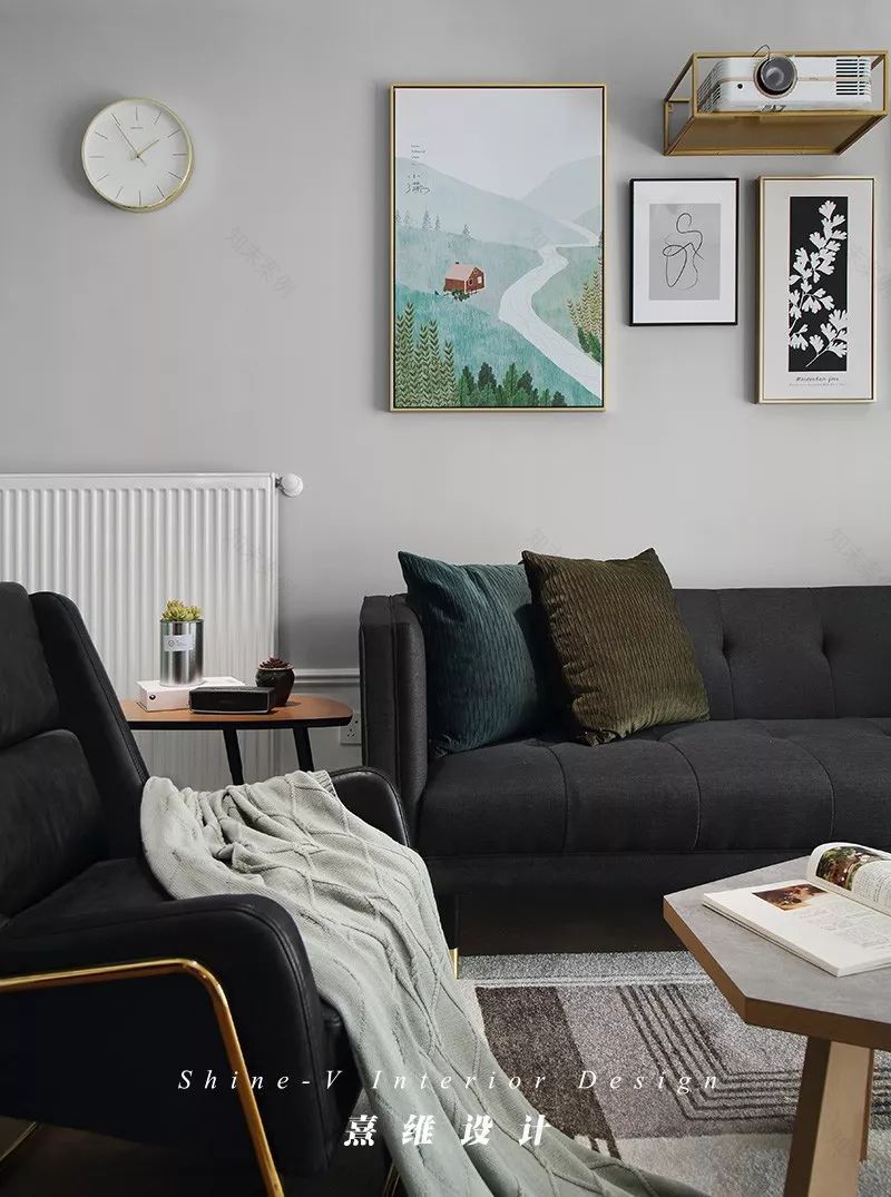 《悠然春意》绿意盎然,北欧风带来清新居家氛围-28