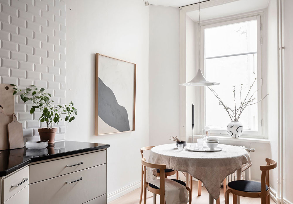 瑞典哥德堡 86 平米白色优雅公寓，温暖细节展现大师级设计-19