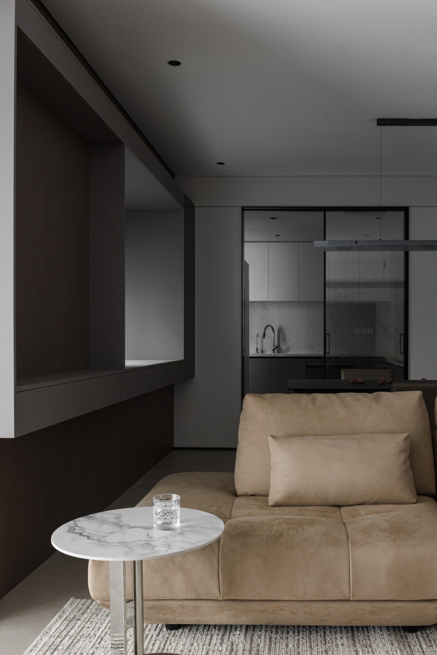 《栖序》成都129㎡现代意式丨中国成都丨宏福樘设计-13