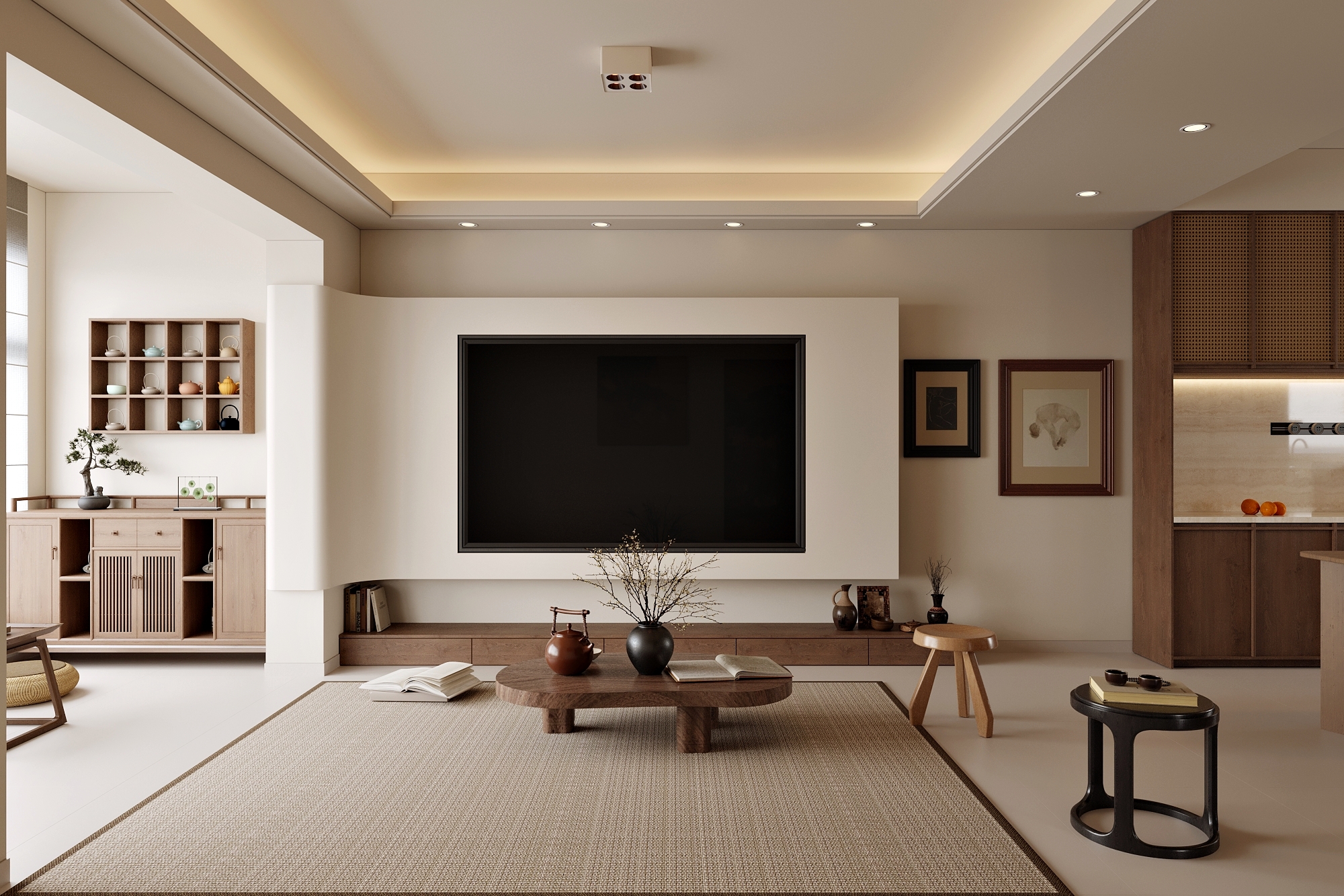 奶油中古风客餐厅-4