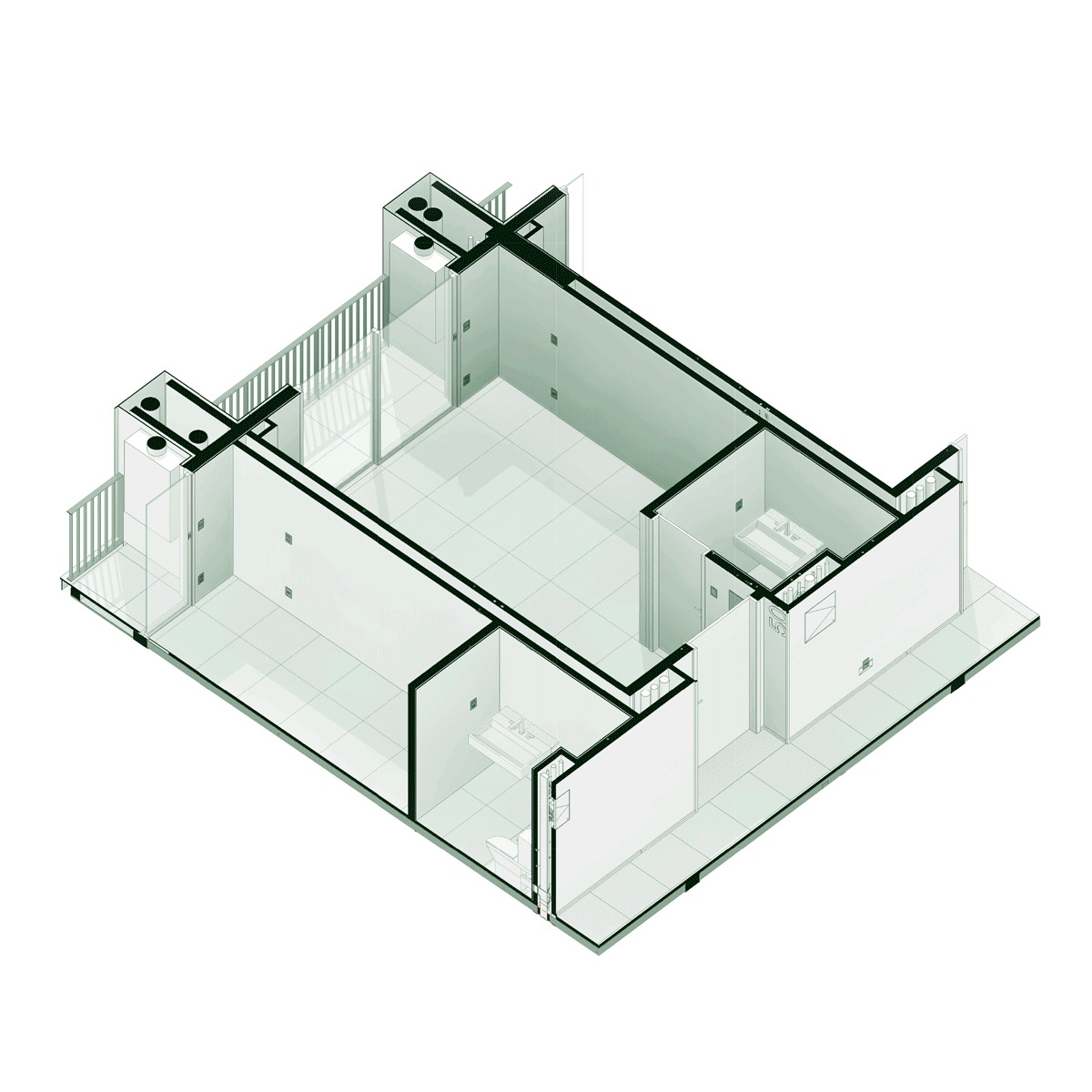 普拉萨 4 公寓丨巴西丨Hype Studio-66