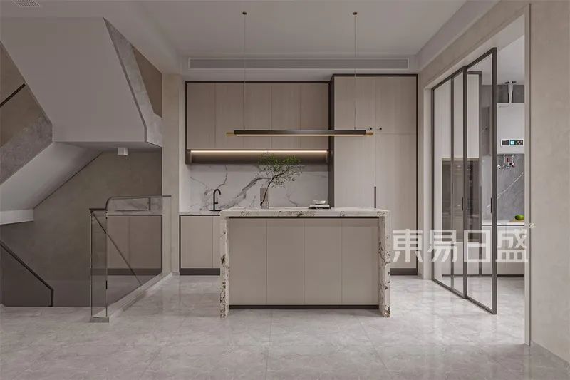 353㎡现代简约装修，高端风雅的质感大宅！-17