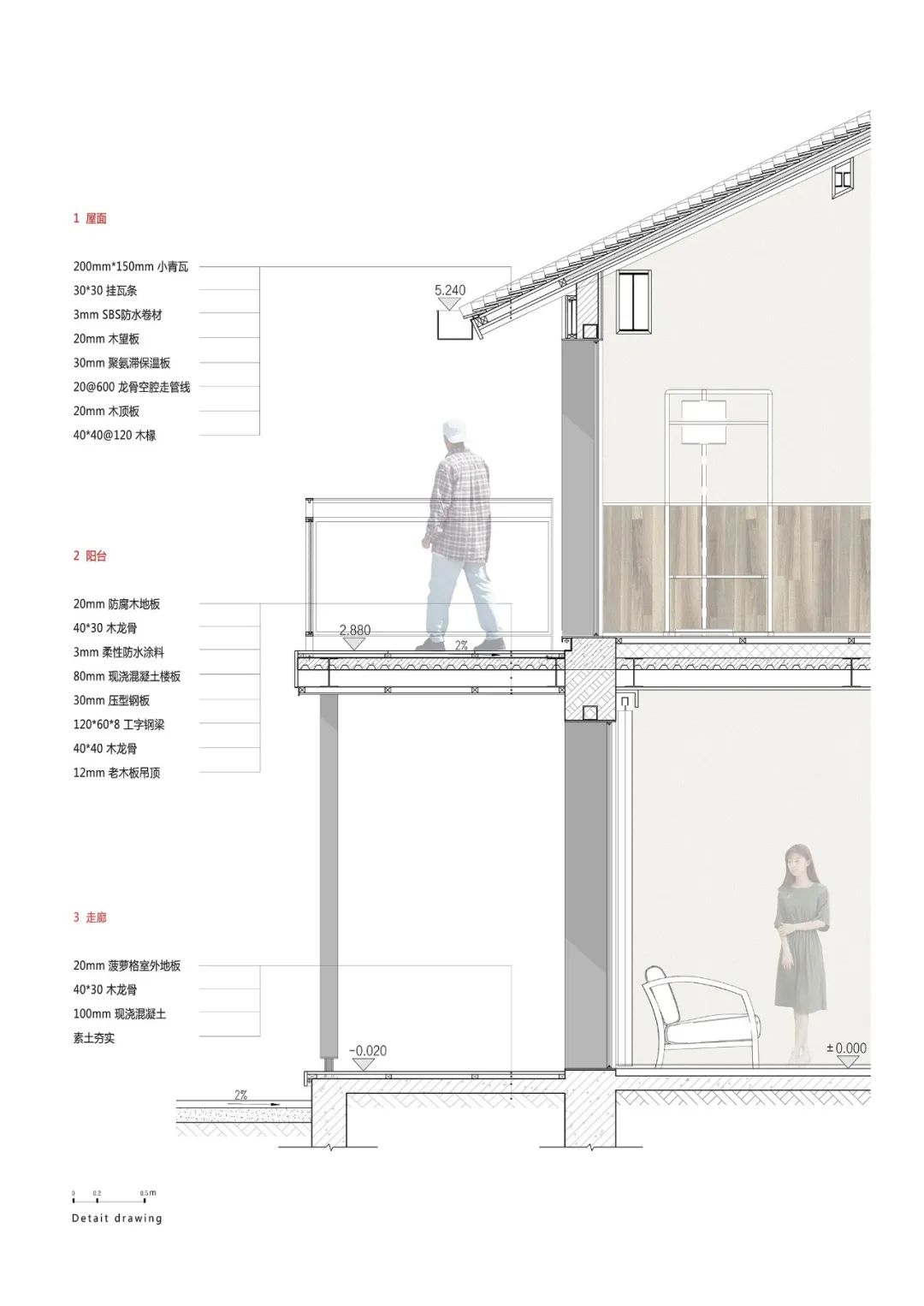  尌林建筑设计事务所丨武义梁家山·清啸山居·民宿建筑设计 丨中国浙江-143