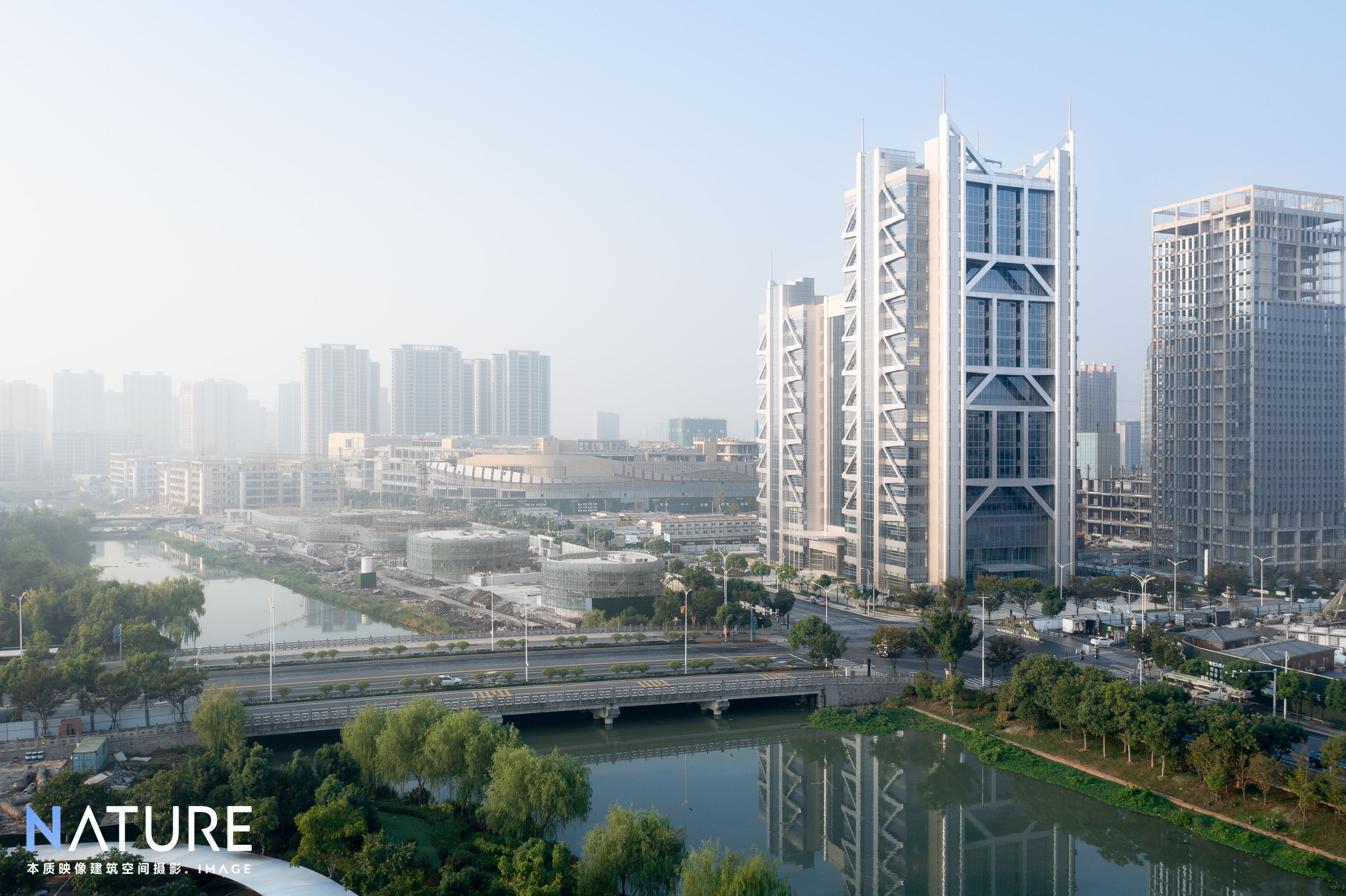 双擎大厦绍兴瑞丰银行总部丨中国绍兴丨UUA-12