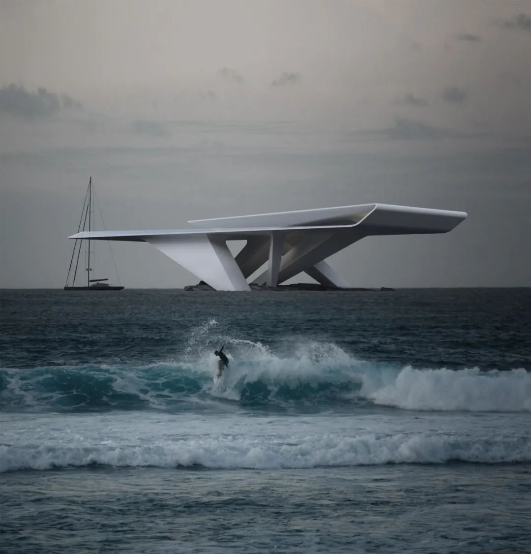 未来主义建筑的奢华幻想丨Roman Vlasov-25