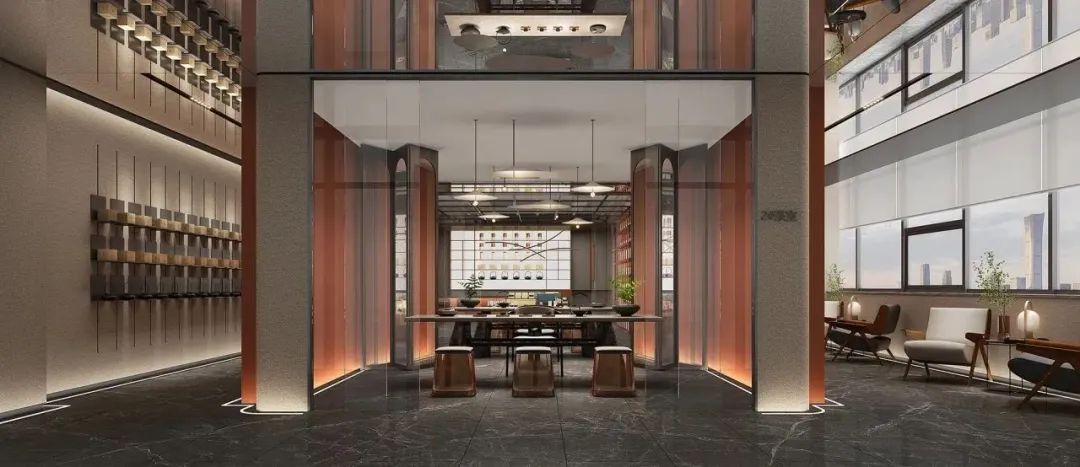 CH.YE 新作 | 厚业控股集团青岛中启茶饮空间-15
