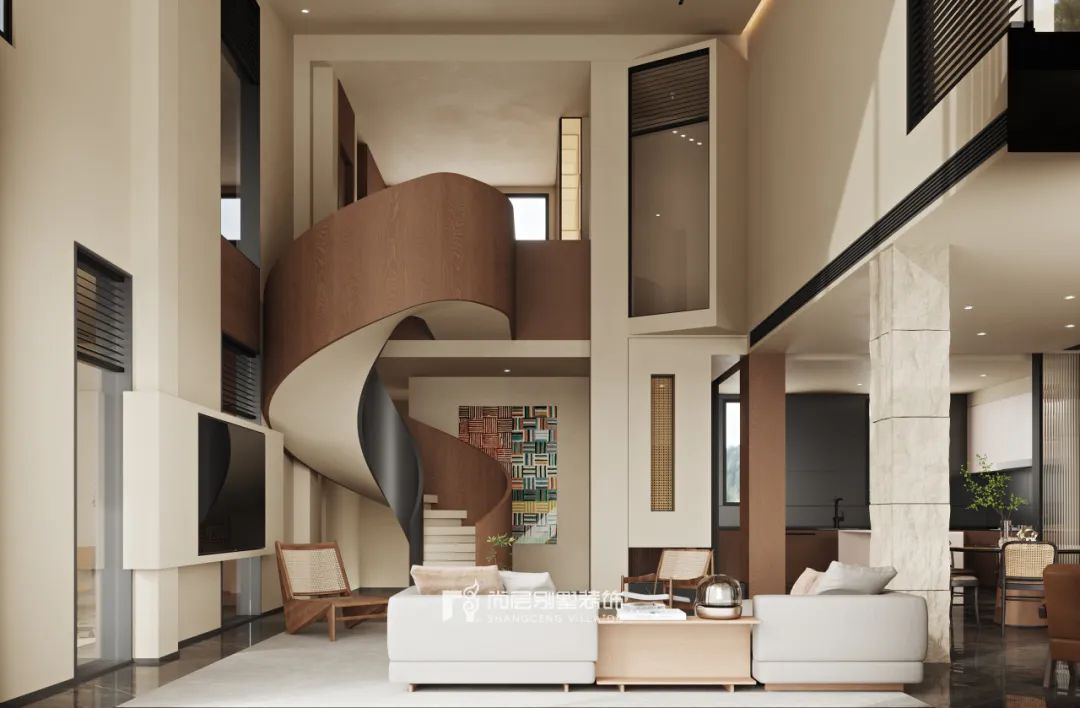 海上湾丨400㎡侘寂东方，别具一格的典雅居所-68