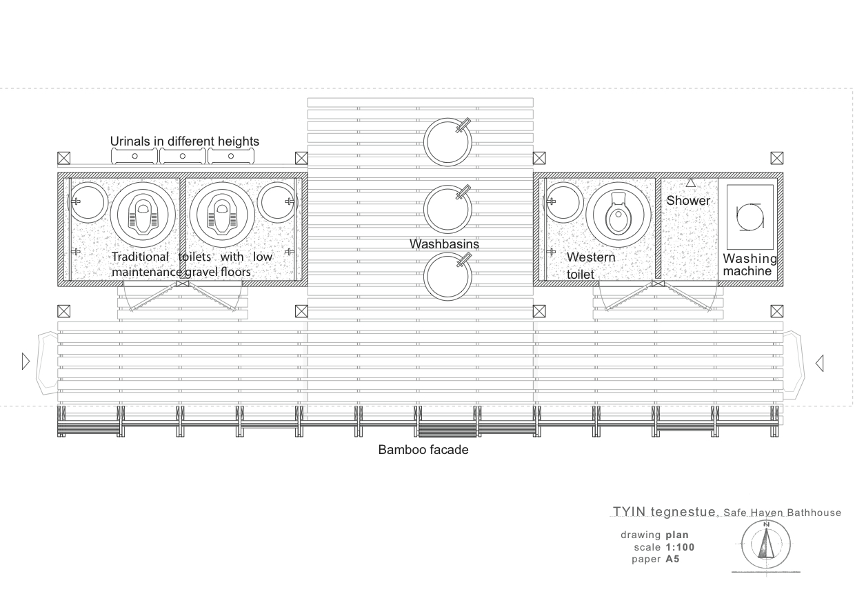 泰北孤儿院温馨浴室设计，功能性与本土文化完美融合-28