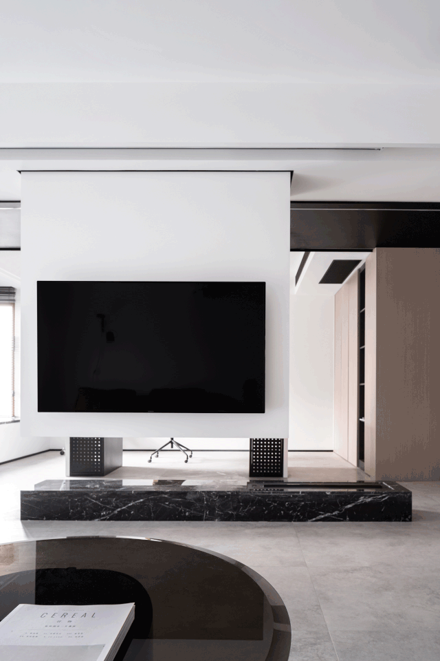 《霁月》 | 重构边界，光与空气舒展空间的婚房设计-74