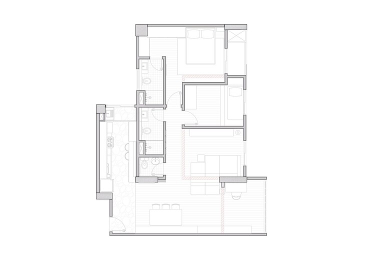 巴西公寓客厅的 10 种创新布局丨АrсhDаilу-16