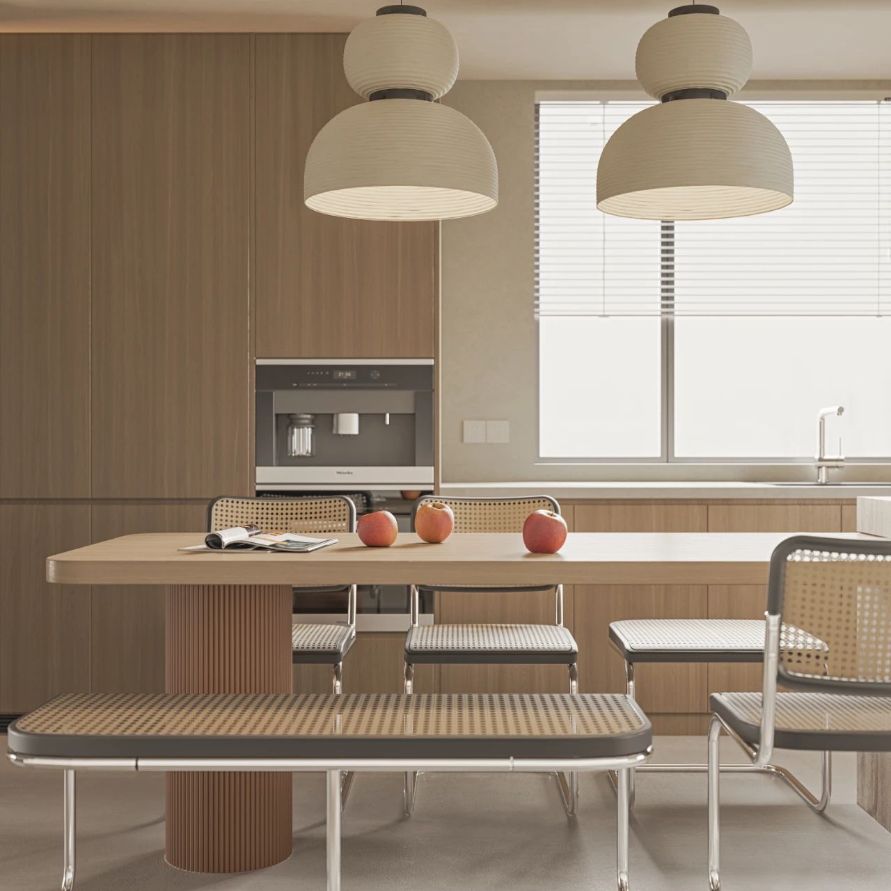 现代暖色调温馨感十足的家装-8