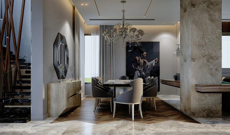 深圳海纳百川视觉表现摩登空间中的自然浪漫丨中国深圳-14