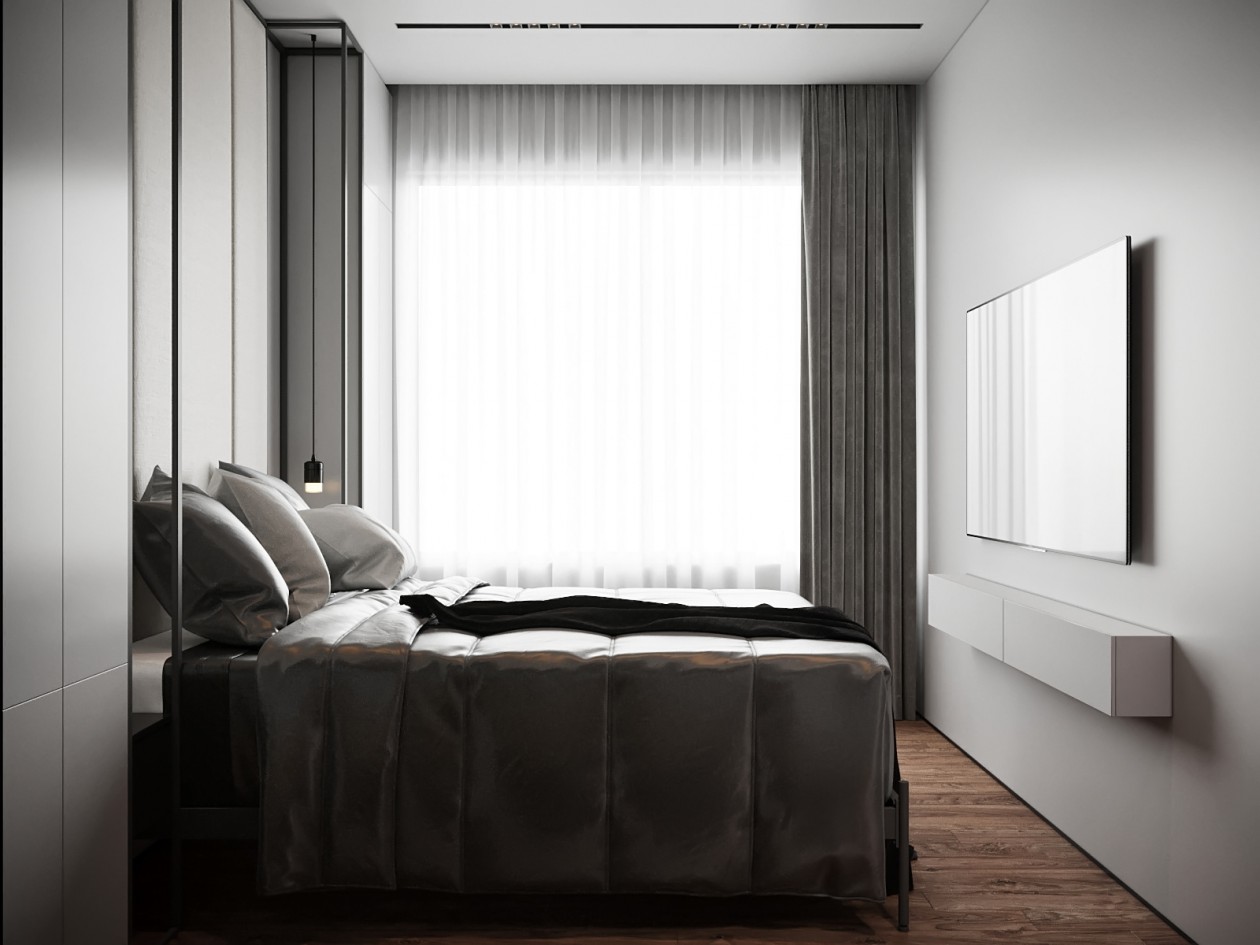 高级灰住宅设计 丰富且极具层次的质感-17