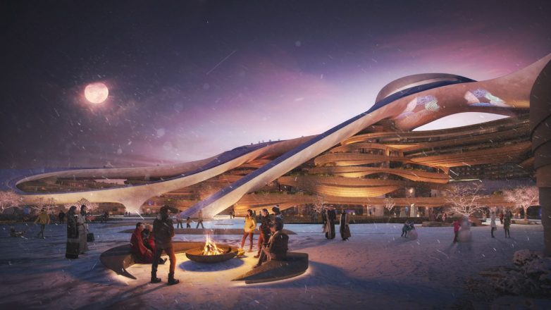 沙特阿拉伯2029年冬季亚洲运动会滑雪场项目丨扎哈·哈迪德建筑事务所等多家公司-34