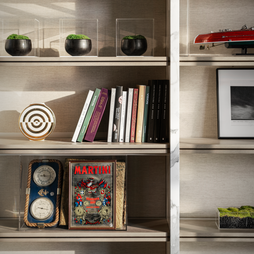 现代 317㎡顶层复古豪宅丨中国-35