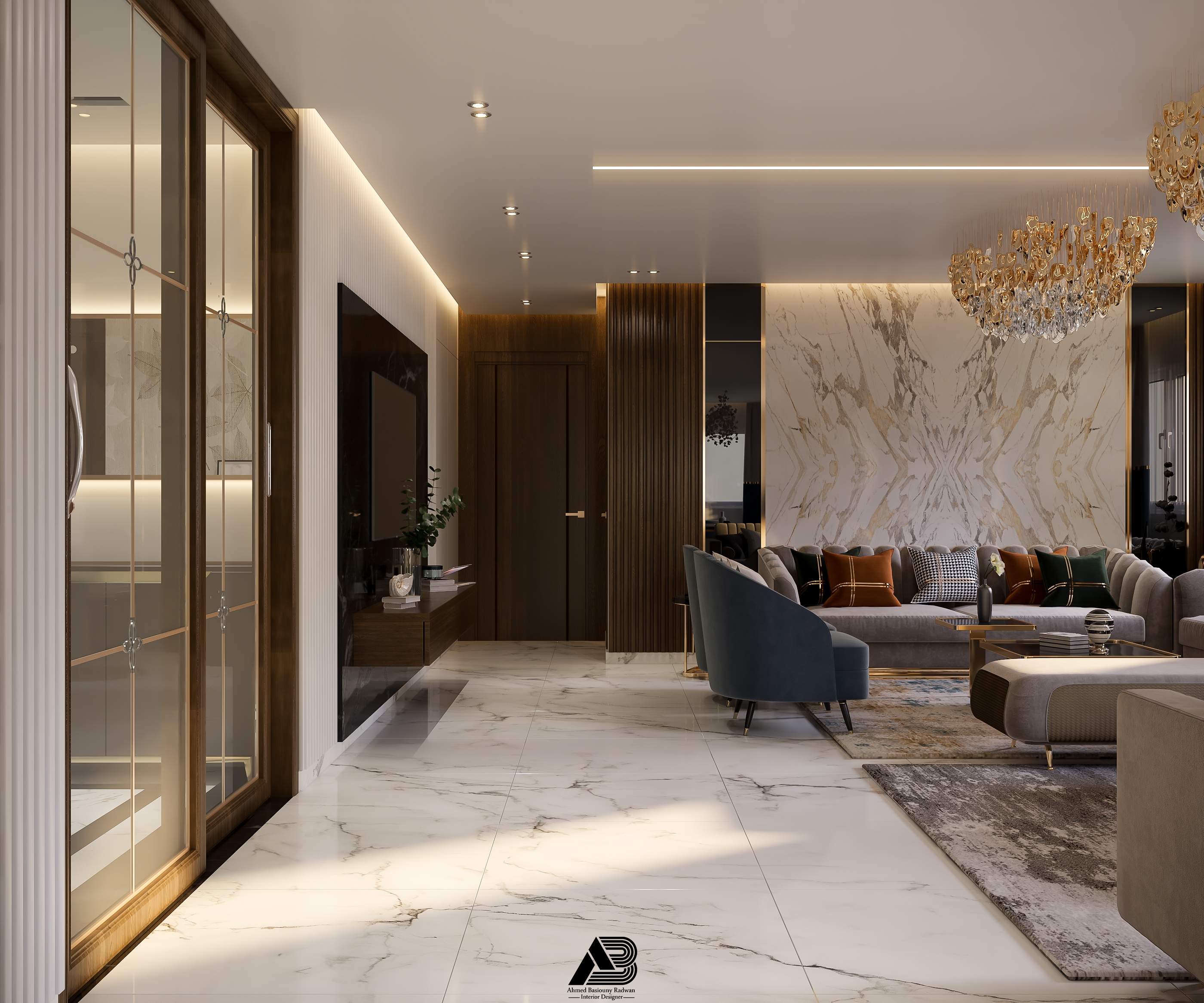 接待与餐饮丨埃及丨AB Design Studio-10