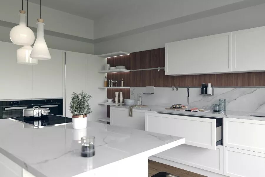 现代奢华住宅设计,精致多变、色泽温馨柔和-46