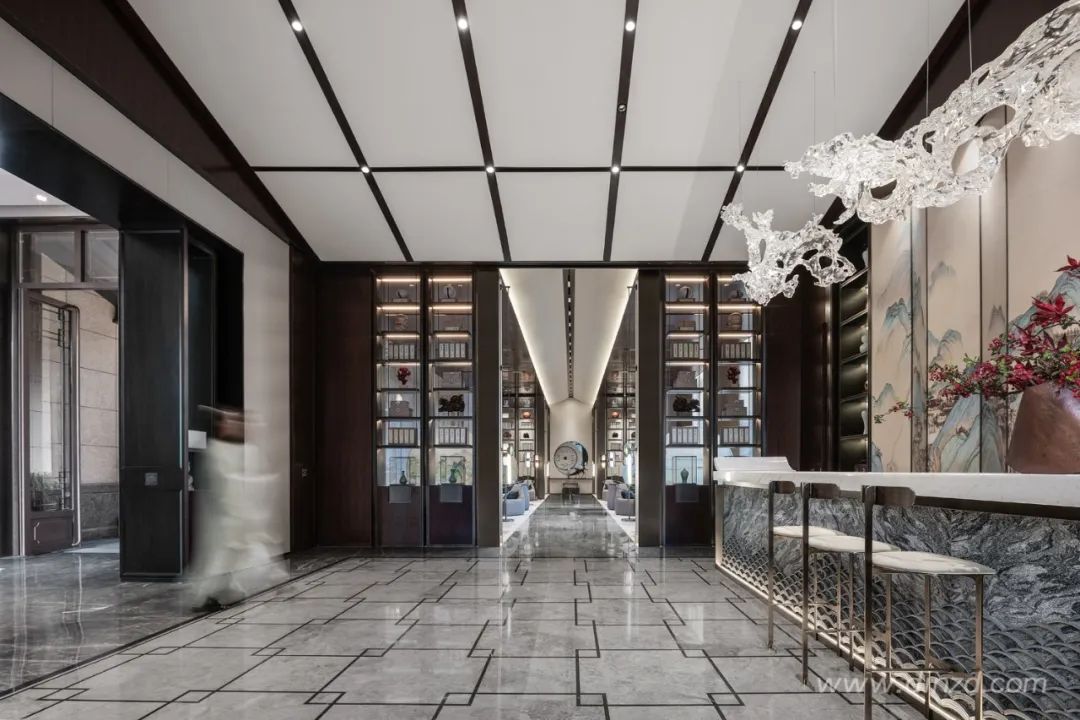 华夏樾府售楼处丨中国河北丨九和空间设计有限公司-24