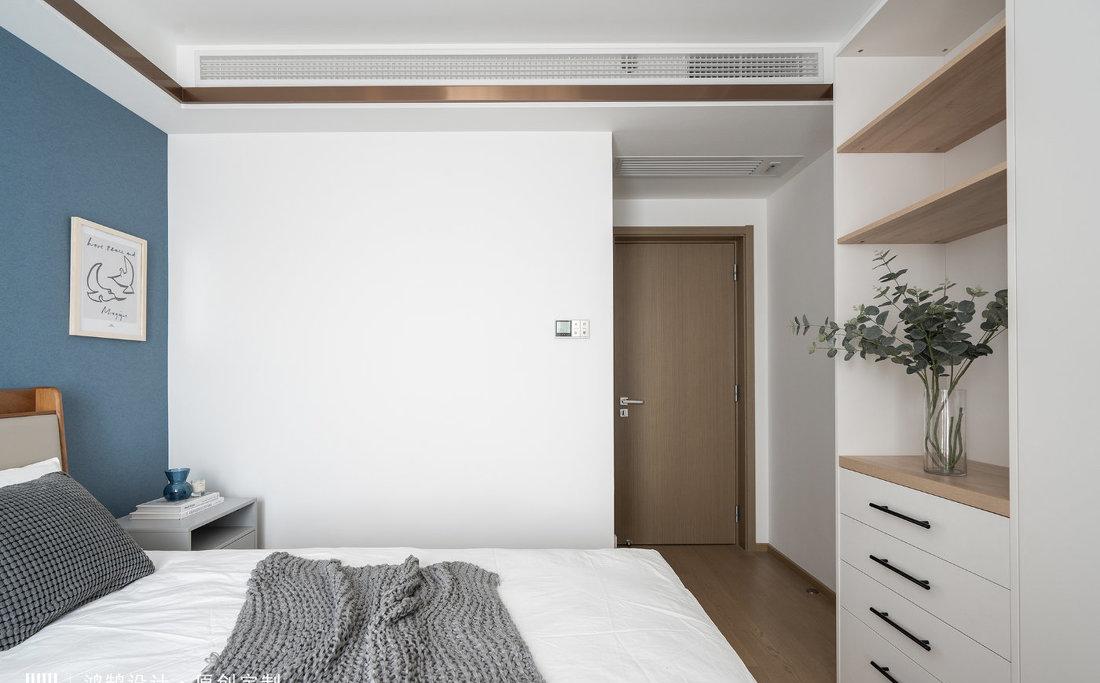 纯净蓝白小北欧,现代简约风典范-32