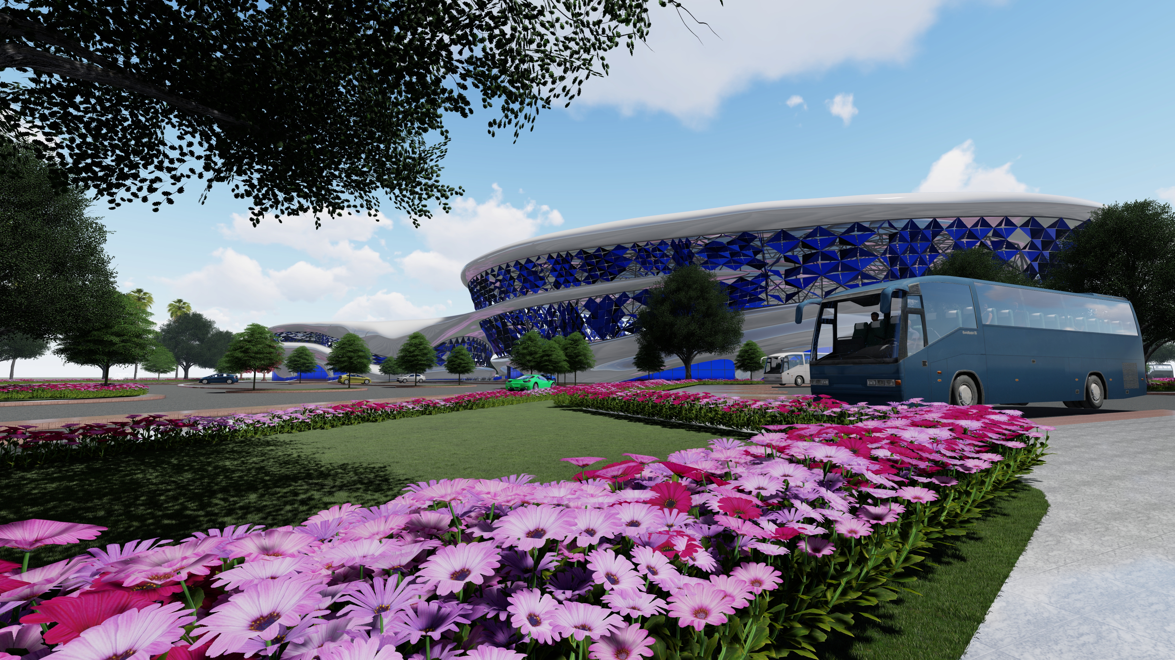 竞技场体育馆丨埃及丨Ain Shams University 建筑系-23