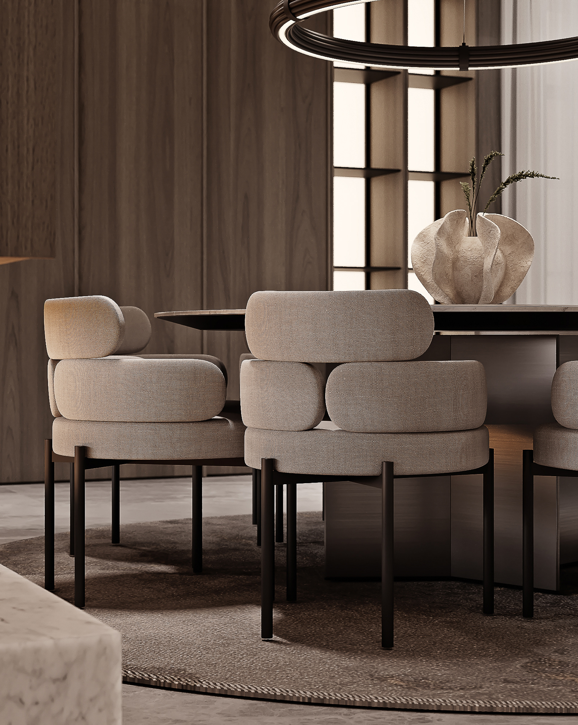 Modern minimalism family residence-38