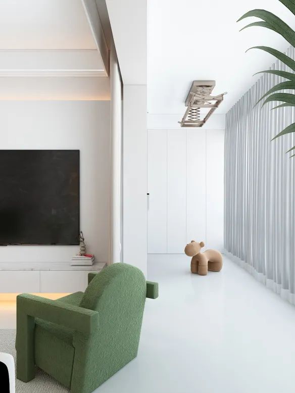 96㎡现代简约风 · 普通人的温馨小家丨中国洛阳丨金螳螂家洛阳店-2