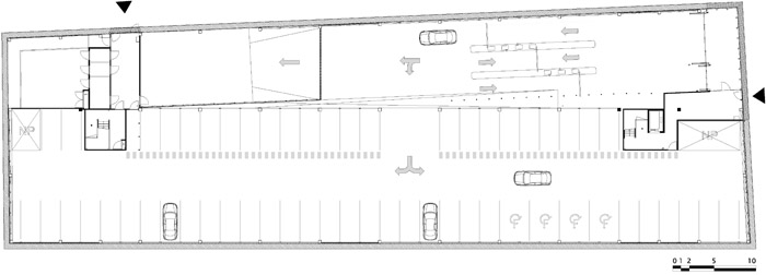 荷兰阿尔梅勒市中心的创意停车场设计-31