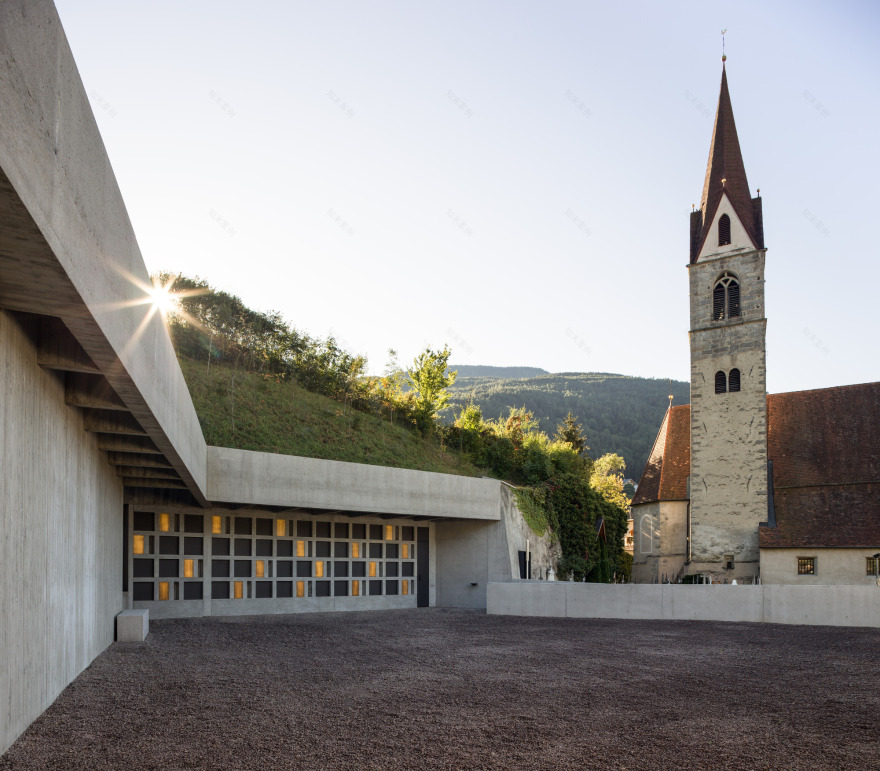 阿尔贝斯墓地扩建工程 | 现代与传统的和谐交融-11