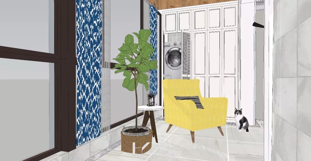 南京新城香悦澜山 124 平米美式田园风设计,温馨雅致-32