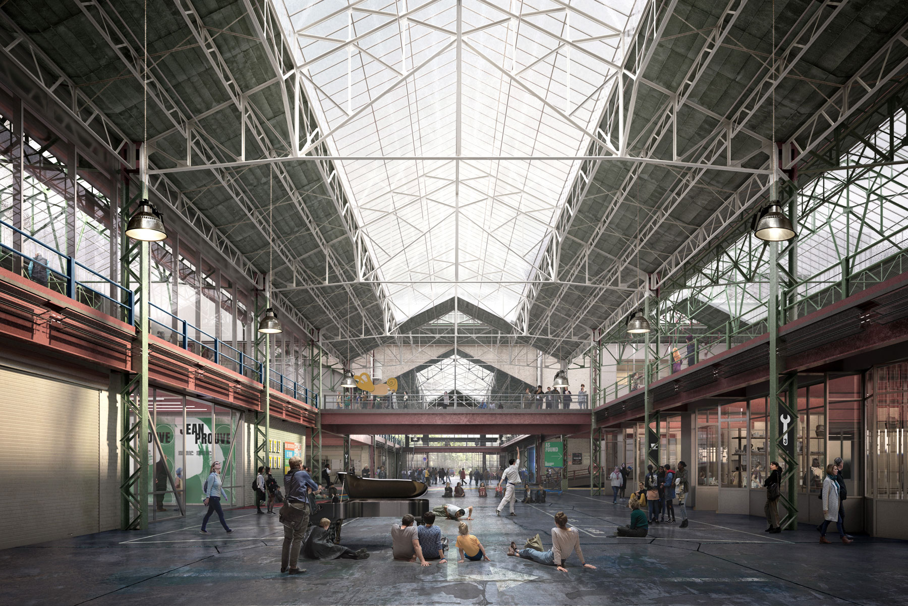 KANAL modern and contemporary arts complex, Brussels, -2