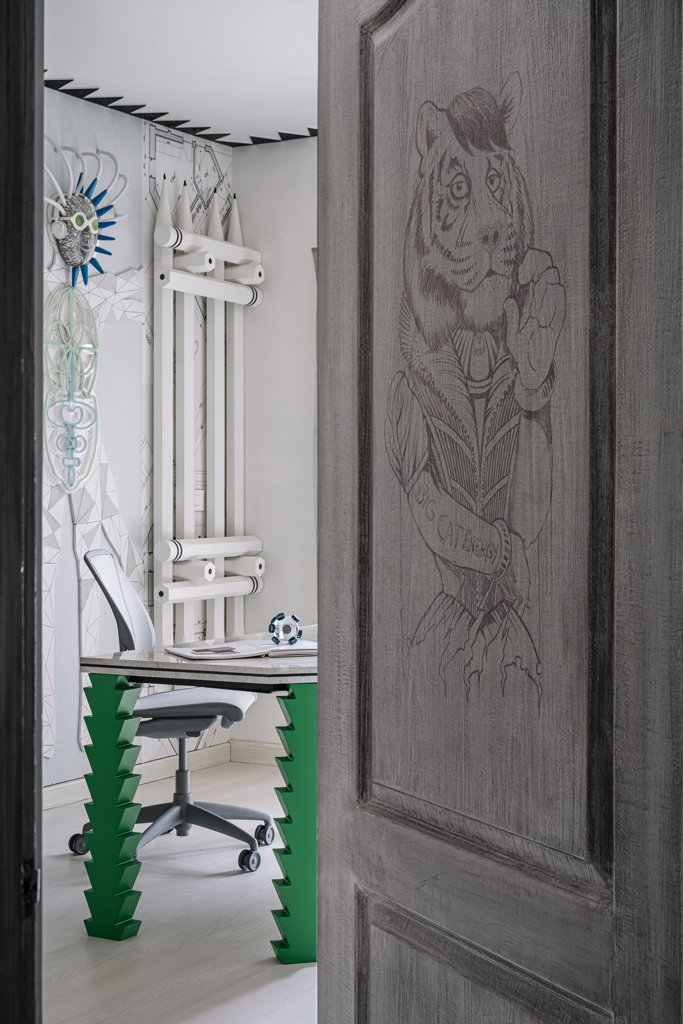 Sin City · 异次元风格的印度室内设计工作室丨印度班加罗尔丨Multitude of Sins (MOS)-30